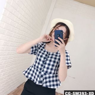 Áo Sơ Mi karo Kiểu 393