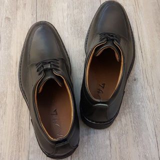 GIày Derby nam Hansamu - TBD 4 lỗ viền chỉ