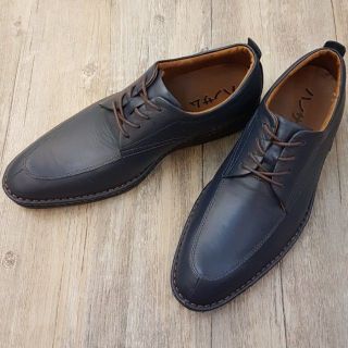 GIày Derby nam Hansamu - TBD 4 lỗ viền chỉ