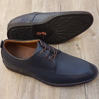 GIày Derby nam Hansamu - TBD 4 lỗ viền chỉ