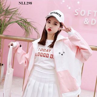 Áo khoác dù 2 lớp dày đẹp như hình