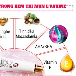 Kem trị mụn thảo dược Natural Acne Cream 3in1