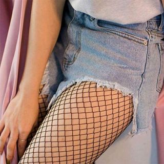 tất vớ lưới dài chân
