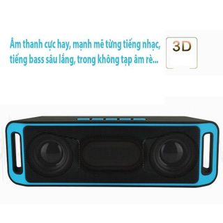 Loa Bluetooth Mini Có Đèn Leb- Âm Thanh Cực Chất