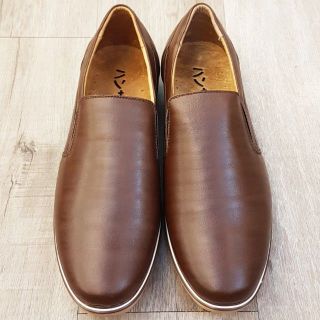 Giày lười nam Hansamu - AL đế thời trang da nappa