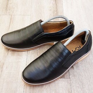 Giày lười nam Hansamu - AL đế thời trang da nappa
