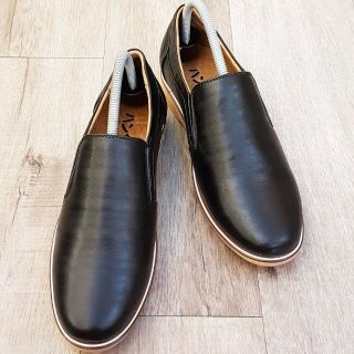 Giày lười nam Hansamu - AL đế thời trang da nappa