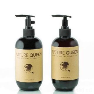 Combo Dầu gội/dầu xả thảo dược ngăn rụng tóc Nature Queen 480ml
