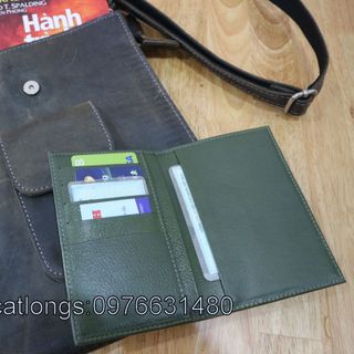 Ví Passport / Hộ chiếu da bò xịn