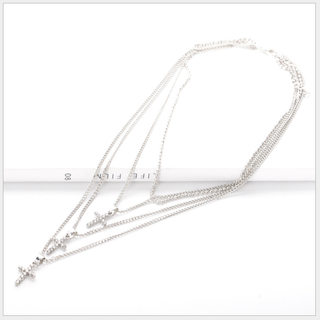 Dây chuyền Vòng cổ Choker 3 lớp Châu Âu