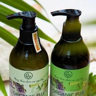 Dầu gội/ dầu xả trị gàu ngăn rụng tóc Organic Fuji 300ml