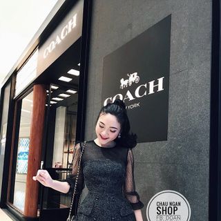 ĐẦM DẠ PHỐI LƯỚI VINTAGE