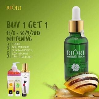 Riori Whitening Serum 30ml-Kèm Qùa Tặng Hấp Dẫn