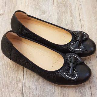Giày búp bê nữ đế xuồng Kirei KT - 3p nơ bướm