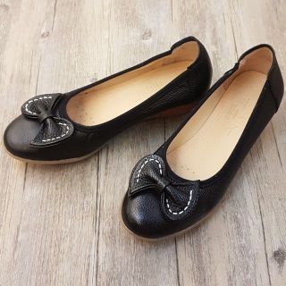 Giày búp bê nữ đế xuồng Kirei KT - 3p nơ bướm