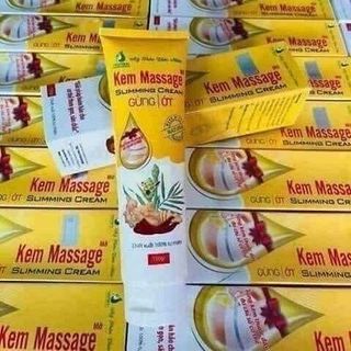 KEM MASSAGE GỪNG - ỚT NGÂN BÌNH