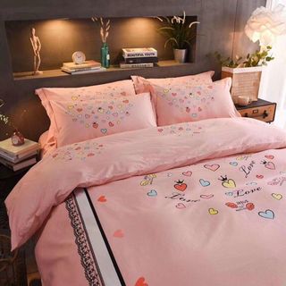 bộ cotton sơn mài 4 món