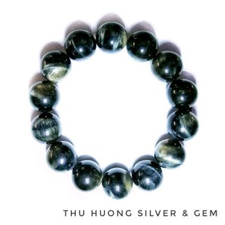 Vòng phong thủy thách anh mắt hổ xám