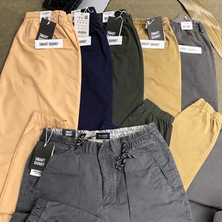 Quần jogger kaki nam co dãn