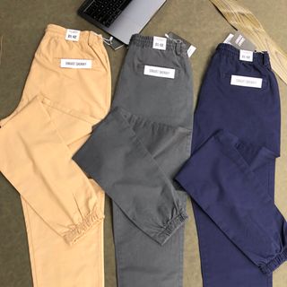 Quần jogger kaki nam co dãn