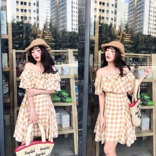 ĐẦM XÒE TRỄ VAI CARO