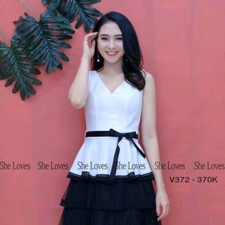đầm 3 tầng phối lưới