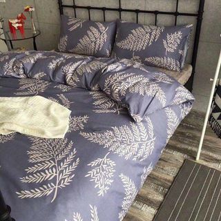 Bộ chăn ga cotton lụa mềm mát
