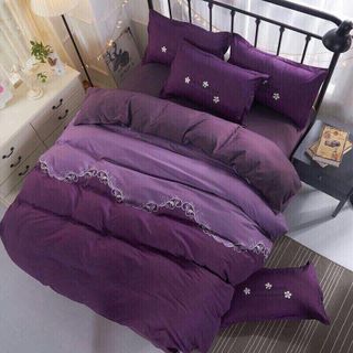 SET CHĂN GA GỐI POLY 1 MÀU
