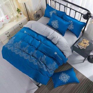 SET CHĂN GA GỐI POLY 1 MÀU