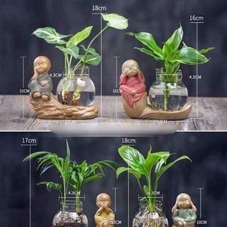 Bộ tượng 4 Không kèm lọ hoa