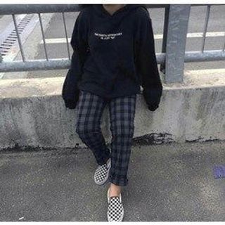 quần baggy caro