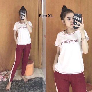 set bộ thun da cá tay ngắn