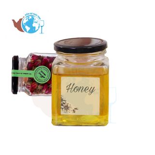 Hũ Thủy Tinh Vuông Đựng Thực Phẩm 50ml