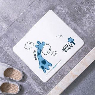 Thảm đá siêu thấm in hình 3D