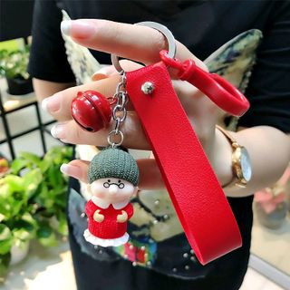 Móc khoá đôi ông bà cụ
