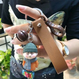 Móc khoá đôi ông bà cụ