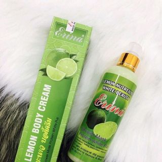 tắm trắng chanh erina