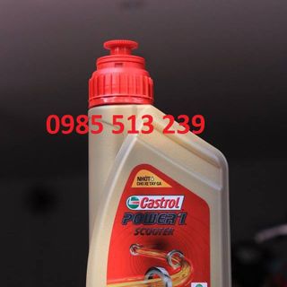 Dầu nhớt castrol cho xe tay ga 4t thể tích 800ML