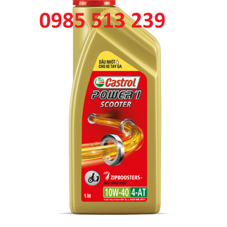 Dầu Nhớt Castrol cho xe tay ga 4t thể tích 1L
