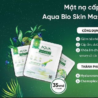 Mặt lạ cấp ẩm Aqua Bio Skin Mask Nanocell