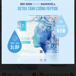 Detox Bio Skin Nanocell Mask