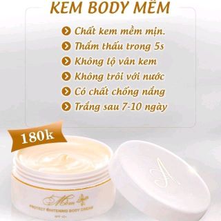 kem body mềm giá rẻ