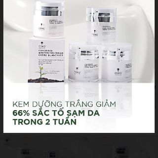 Dòng kem dưỡng trắng COKOface Whitening Cream