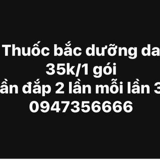 Mặt nạ dưỡng trắng da thuốc bắc an an