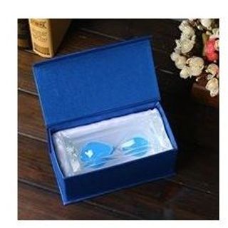 Đồng hồ cát hạt pha lê thuỷ tinh xanh