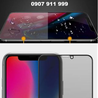 Miếng dán cường lực Full - chống nhìn trộm dàn cho iphone 6--iPhone X