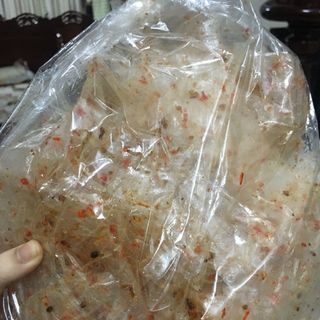 Bánh Tráng trộn tép hành