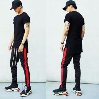 QUẦN JOGGER PHỐI SỌC