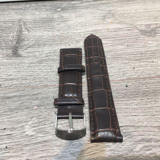 Dây đồng hồ da nâu