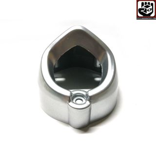 Chụp đít pô Exciter 150 màu bạc